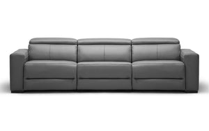3 pieces Mirage Reclining Sectional With Adjustable Headrest