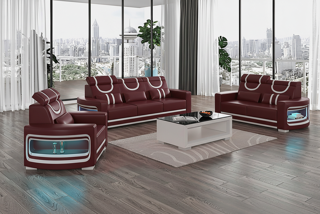 Luca Modern Sofa Set - Luxury Living Room 1
