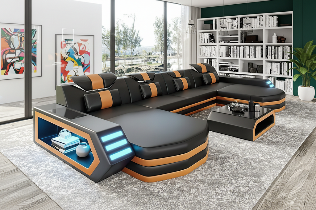 Minimalist emerald green