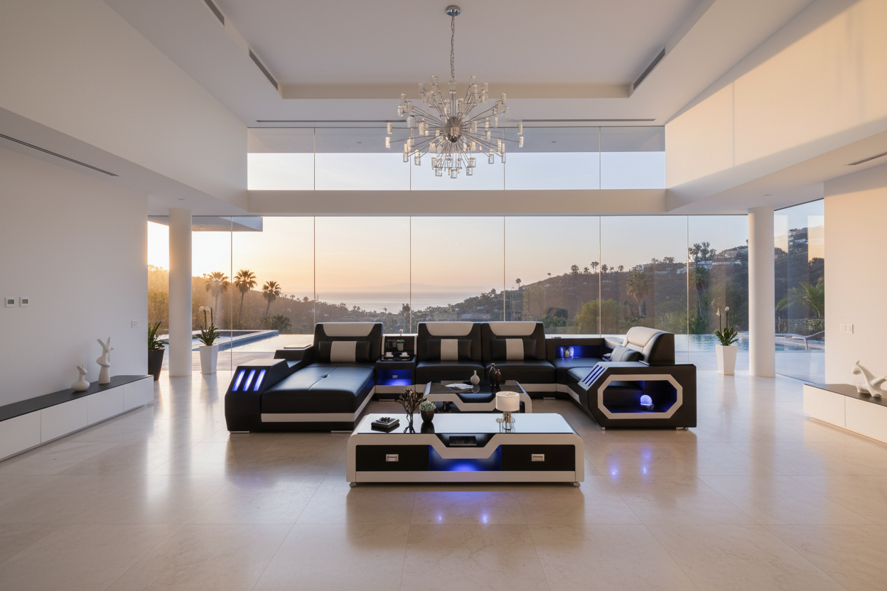 Omont - Beverly Hills Modern Mansion Golden Hour