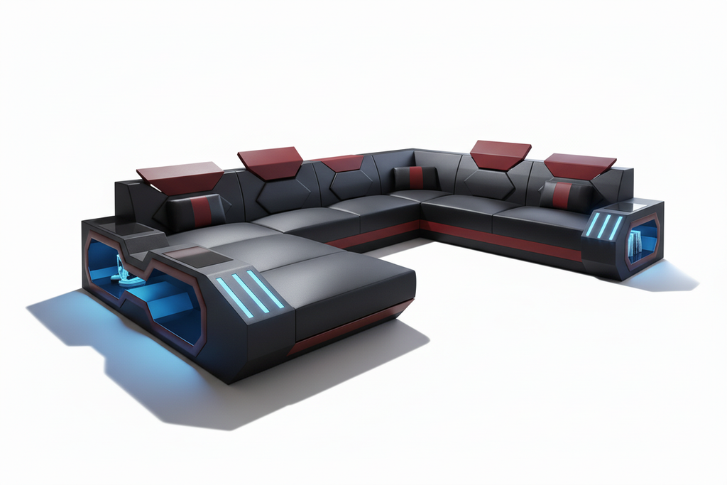 Sahara full sectional overhead