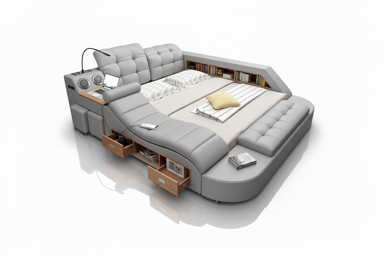 Hariana Tech Smart Ultimate Bed | All In One Bed